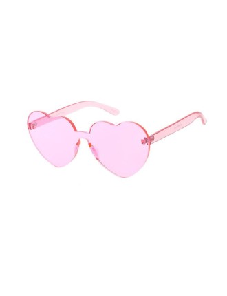 Value Edition Lunettes en forme de coeur en plastique - Assorti