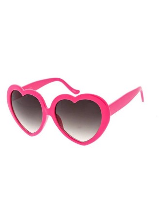 Value Edition Grand cadre en plastique coeur Lolita pour femme, assorti