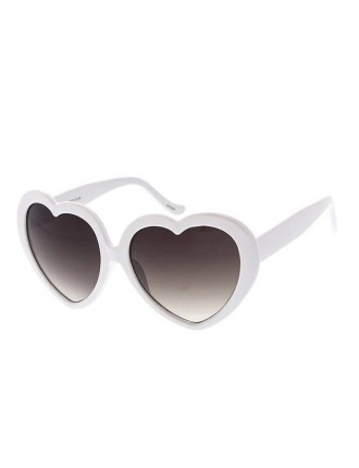 Value Edition Grand cadre en plastique coeur Lolita pour femme, assorti