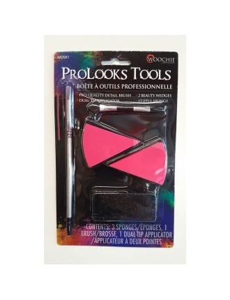 Value Edition Woochie Prolooks Kit d'outils: pinceau, éponge