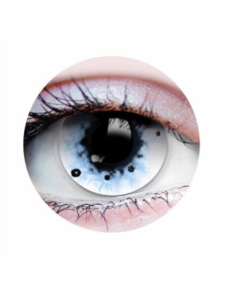 Value Edition Lentilles de contact Wraith I - Blanc et Bleu