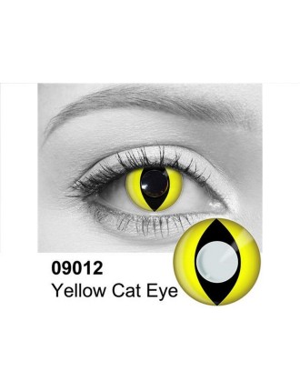 Value Edition Lentilles de contact chat jaune - 09012