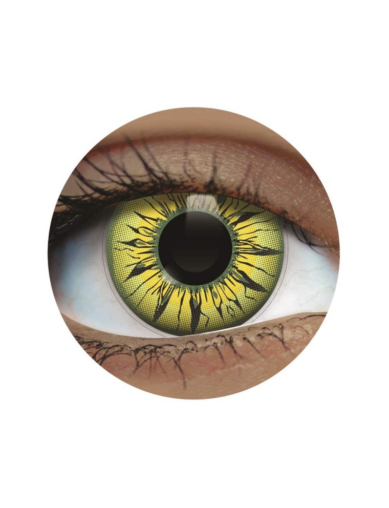 Value Edition Toga Lentilles de contact jaunes Cosplay