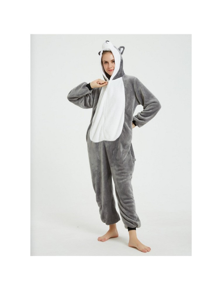 Value Edition Costume de Chien husky gris adulte