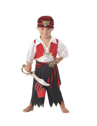 Value Edition Costume de pirate pour enfants Ahoy Matey