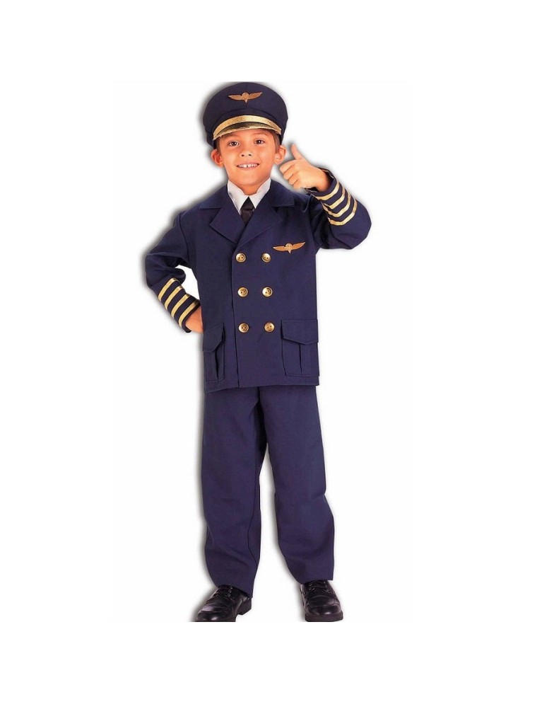 Value Edition costume d'enfant de PILOTE D'AIRLINE