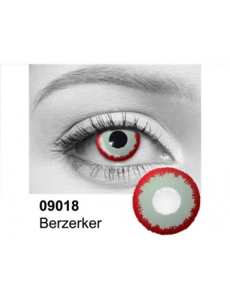 Value Edition Lentilles halloween Berzerker blanche/rouge