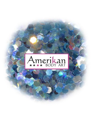 Value Edition Amerikan Body Art Chunky Glitter 0,094" hexagonaux Pots de 1oz