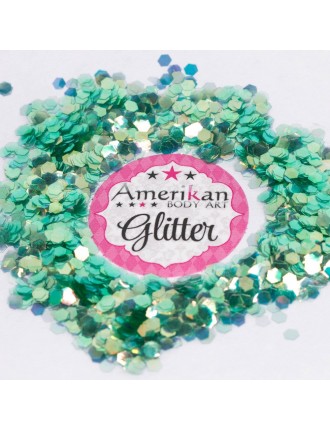 Value Edition Amerikan Body Art Chunky Glitter 0,094" hexagonaux Pots de 1oz