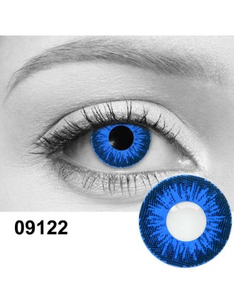 Value Edition Lentilles de contact Blue Moon cosplay - bleues