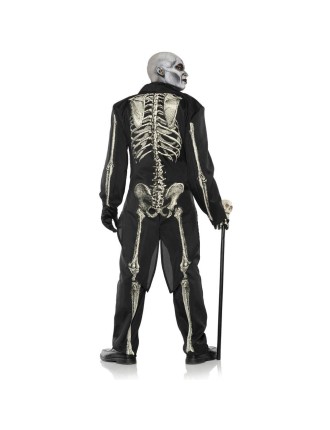 Value Edition Costume squelette Bone Chillin - Taille unique adulte