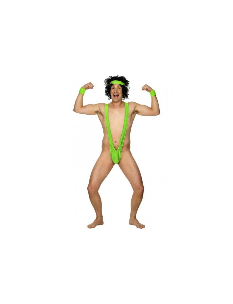 Value Edition Costume BORAT MANKINI Taille Unique Vert