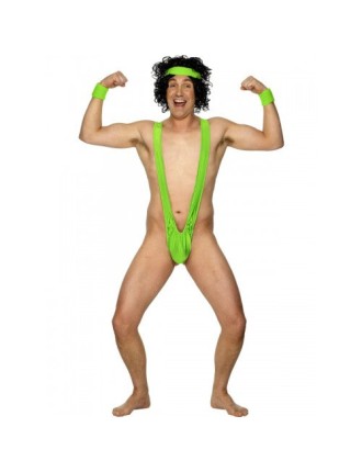 Value Edition Costume BORAT MANKINI Taille Unique Vert