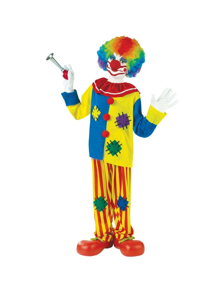 Value Edition Top CLOWN Costume Enfant