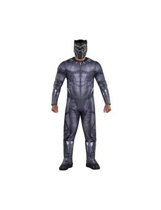 Value Edition Costume de super-héros Black Panther - Adulte