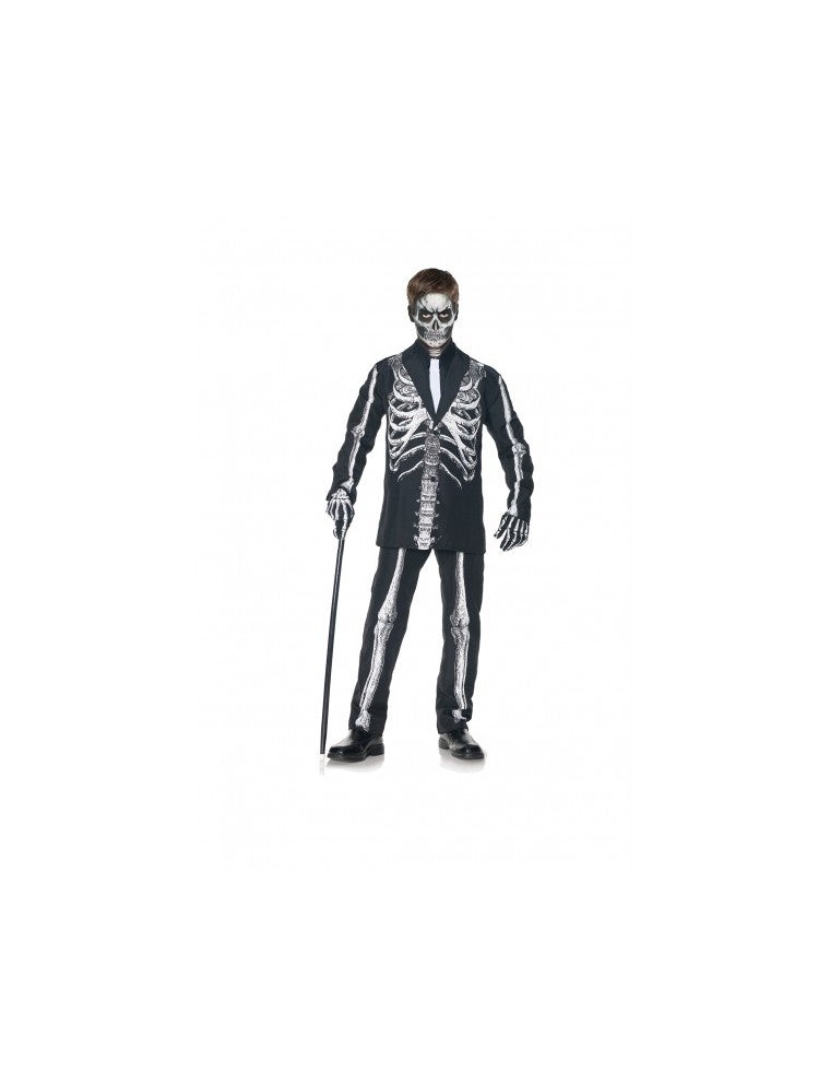 Value Edition Costume de squelette Bone Daddy pour enfant