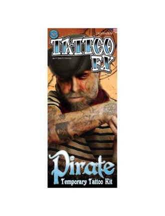 Value Edition Boucanier Pirate Tatouages ​​Temporaires CT-407