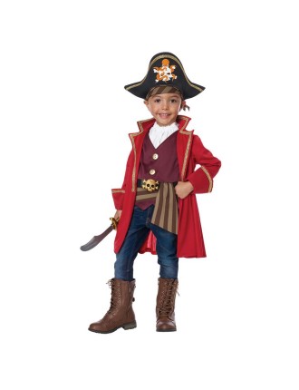 Value Edition Costume de pirate Cap'n Shorty pour tout-petit