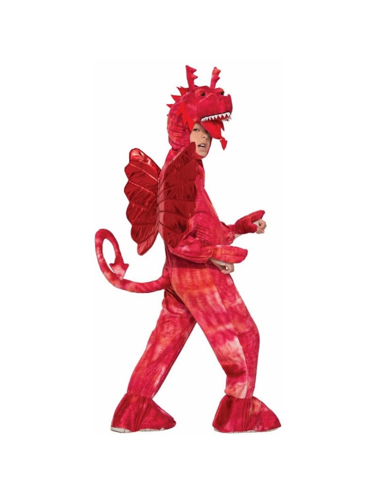 Value Edition Costume de dragon rouge pour enfant