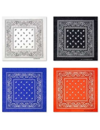 Value Edition Bandana en coton imprimé paisley