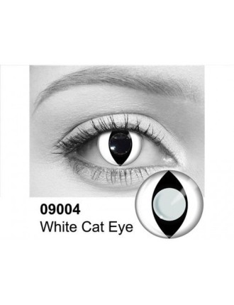 Value Edition Lentilles yeux de chat blanches - Cat eye