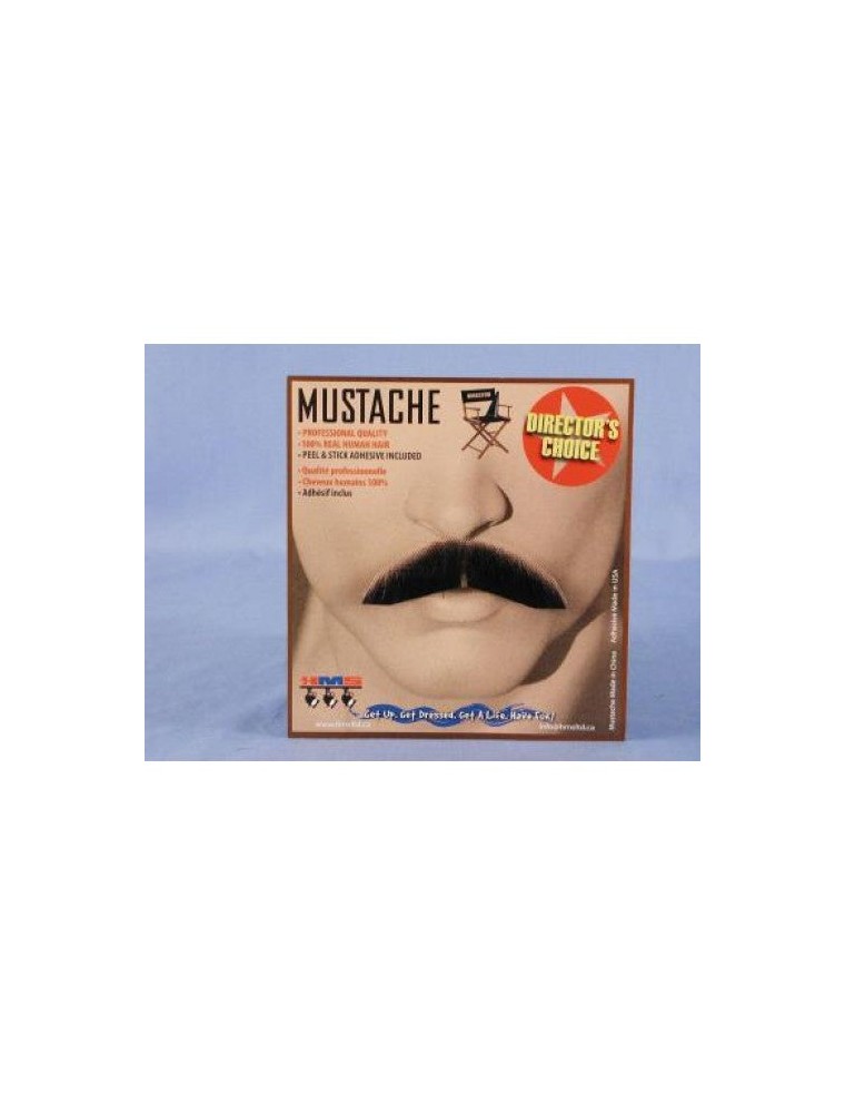 Value Edition Moustache élégante cheveux humains - Dapper