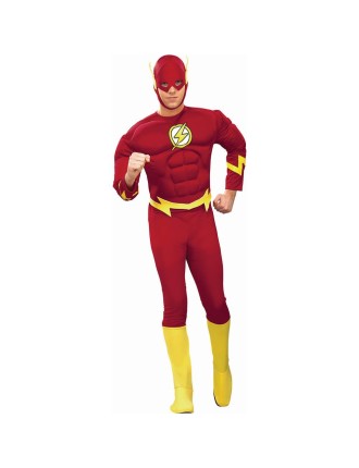 Value Edition Costume Deluxe The FLASH - adulte