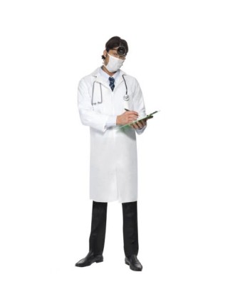 Value Edition Costume de médecin avec blouse et masque