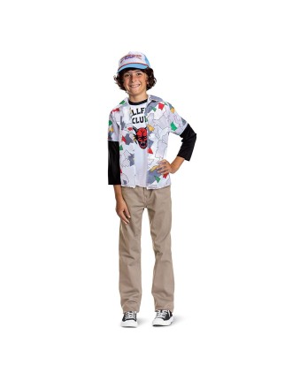 Value Edition Costume de Dustin S4 pour enfants Stranger Things