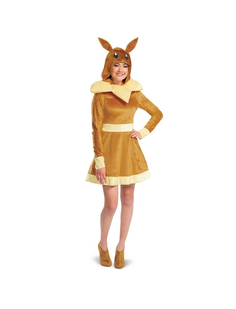 Value Edition Costume Pokémon Évoli (Eevee) adulte