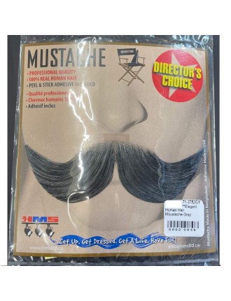 Value Edition Moustache en cheveux humains élégante