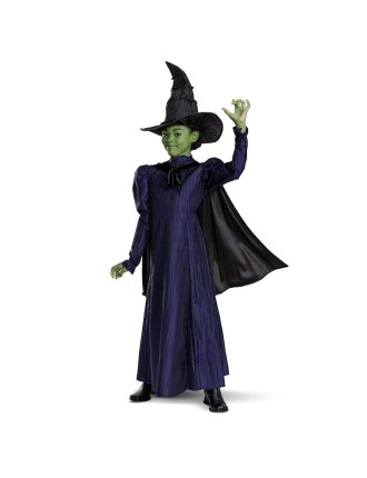 Value Edition Costume Elphaba deluxe pour enfant- Méchante Sorcière Wicked