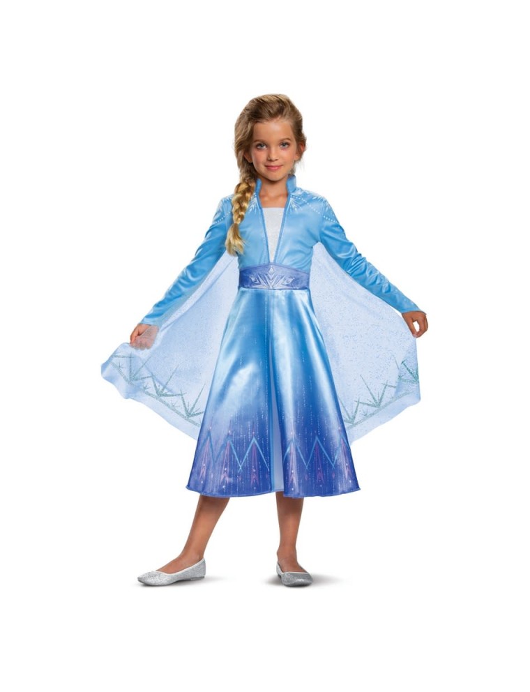 Value Edition Costume Deluxe pour enfants Elsa Frozen 2