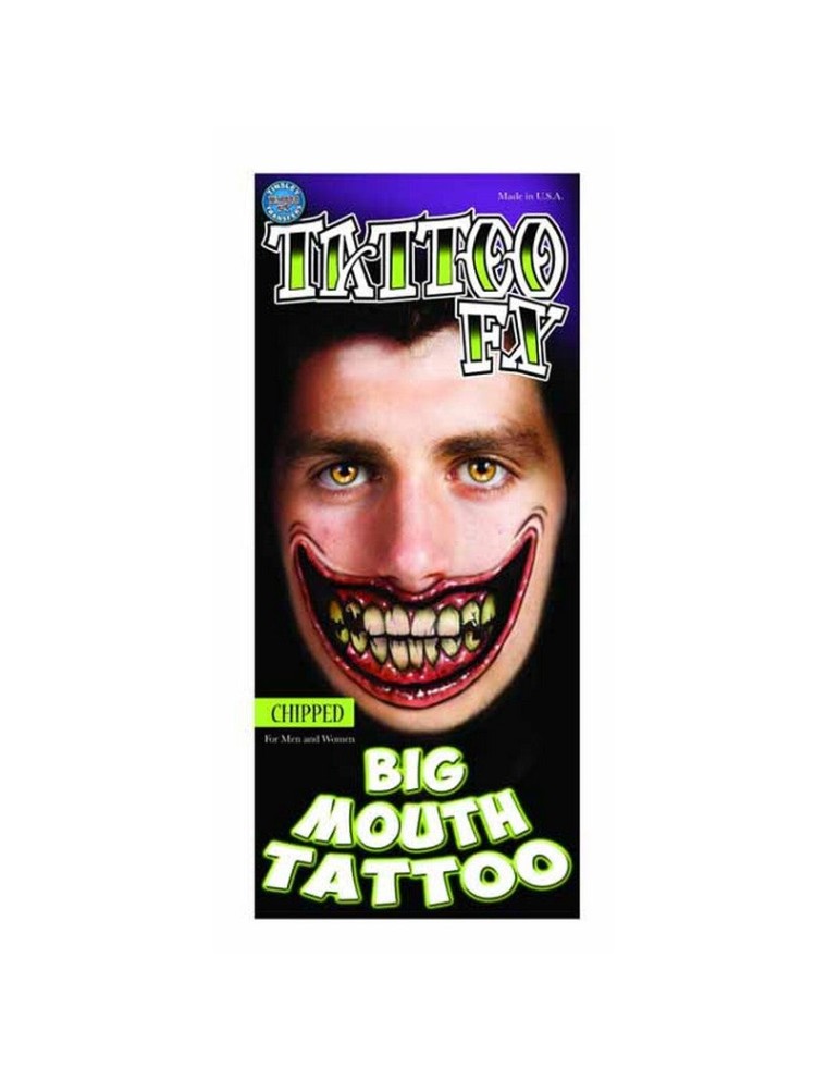 Value Edition Chipped Big Mouth TATTOO BM-305