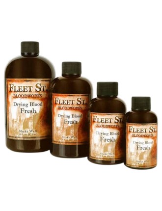 Value Edition Fleet St BLOODWORKS Faux Sang Drying Blood