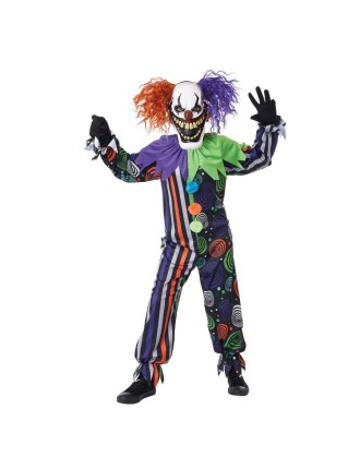 Value Edition Costume d'enfant Clown Monstre de Maison des Merveilles