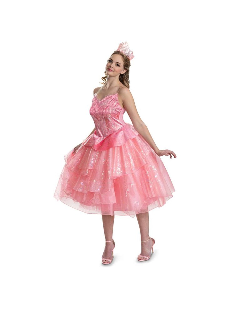 Value Edition Costume Glinda Deluxe Adulte - Robe Wicked la Bonne Sorcière