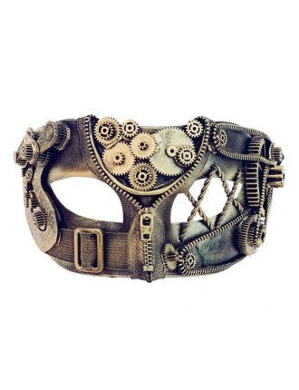 Value Edition Masque steampunk demi-visage - Zoltar