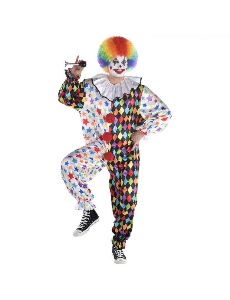 Value Edition Costume de clown amical du cirque - Standard