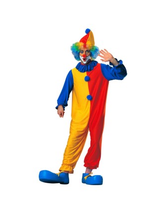 Value Edition Costume de Clown adulte- Standard