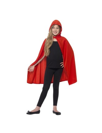 Value Edition Enfant capuche Cape - Rouge