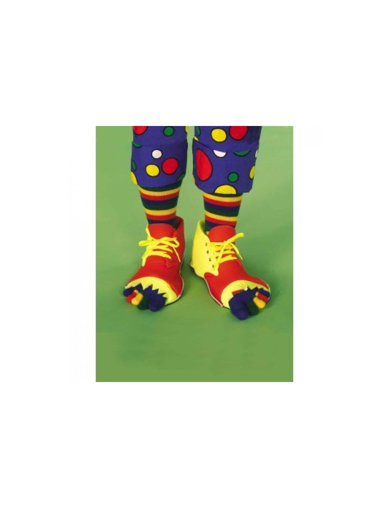 Value Edition Chaussures et chaussettes à orteils de clown