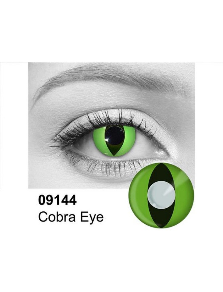 Value Edition Yeux de Cobra lentilles de contact Verte - 09144