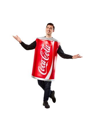 Value Edition Costume adulte canette de Coca-Cola - Coca