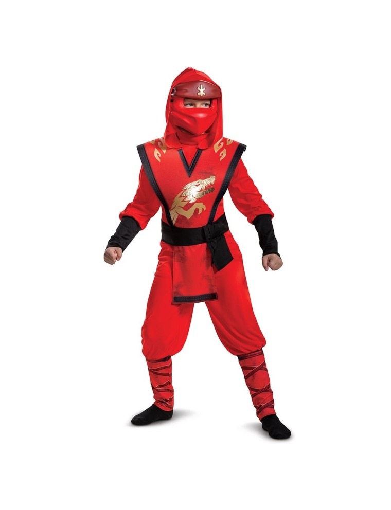 Value Edition Kai - enfant Lego Ninjago rouge