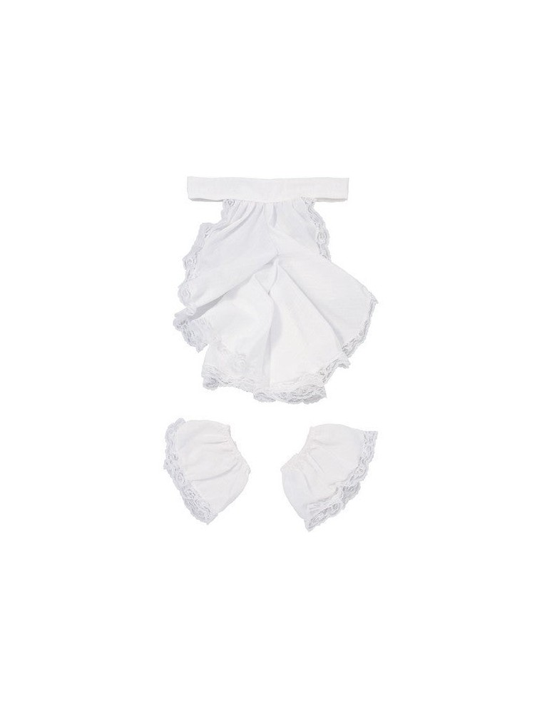 Value Edition JABOT et MANCHETTES Colonial - Blanc