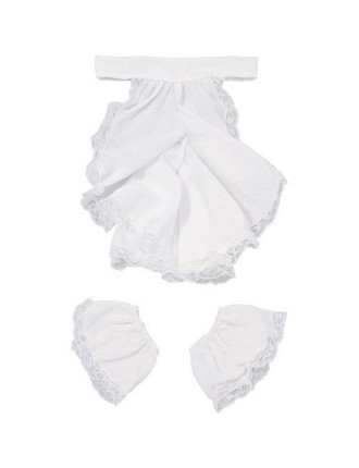 Value Edition JABOT et MANCHETTES Colonial - Blanc