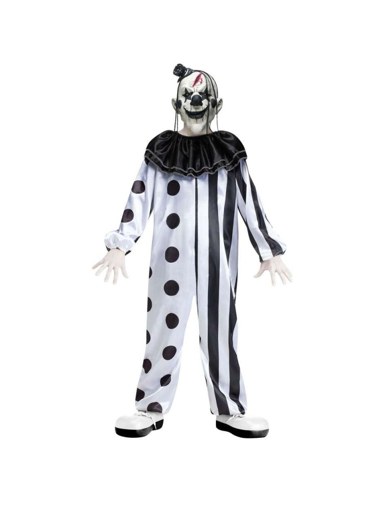 Value Edition Costume de clown tueur effrayant - Enfants