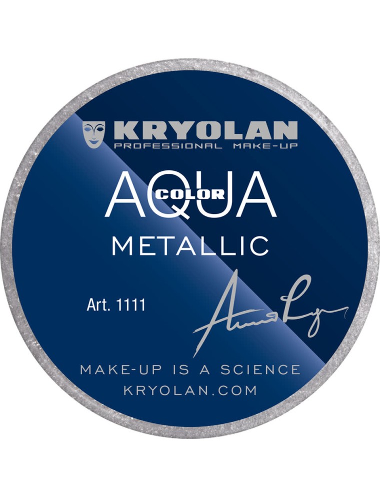 Value Edition KRYOLAN Aquacolor Métallique Maquillage Humide