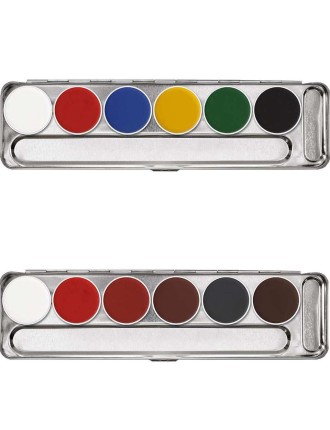 Value Edition Palette KRYOLAN Aquacolor 6 couleurs